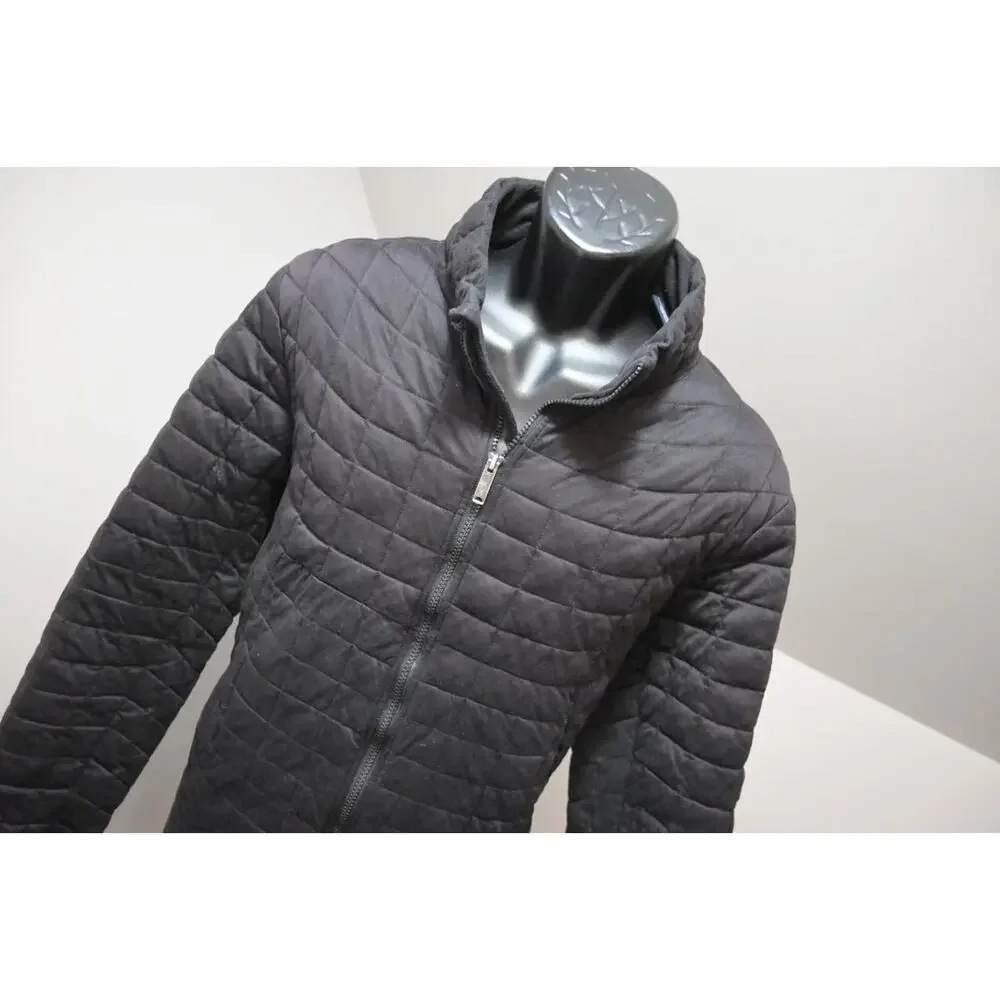 Ben Sherman‎ Quilted Puffer Jacket Black Full Zip Performance Mens Size Large